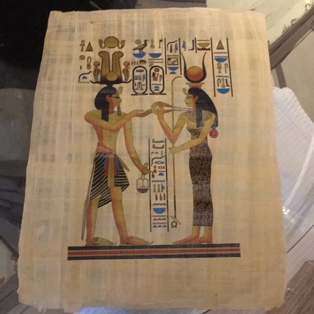 Authentic papiro from Egypt